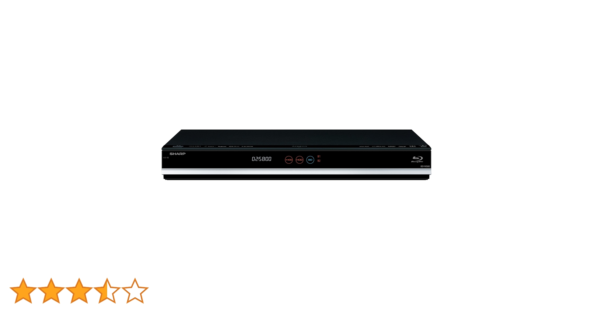 SHARP AQUOS Blu-ray BD-W570 Blu-rayレコーダー Amazon.co.jp: Sharp AQUOS BD-W580 Blu-ray Recorder, 500 GB